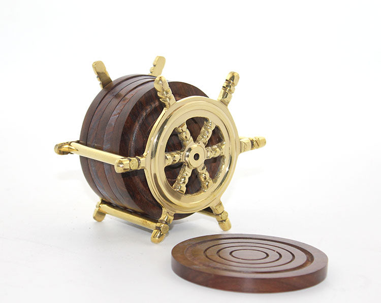 Dümenli Pirinç Bardak Altı