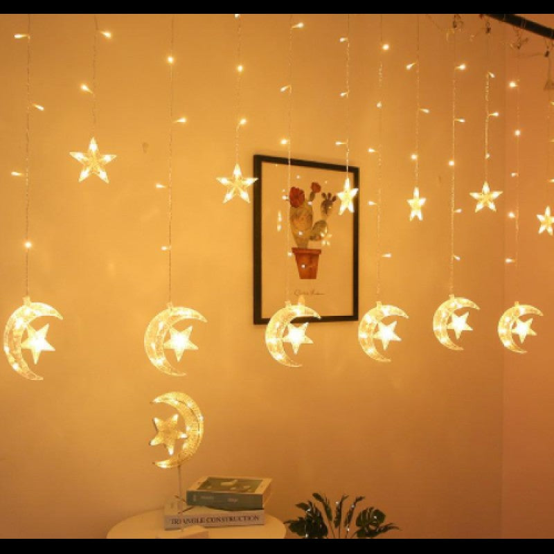 Ay Yıldız Perde Led Gün Işığı