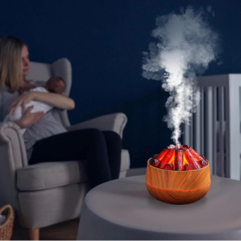 Ateş Tasarımlı Hava Nemlendirici Cihaz