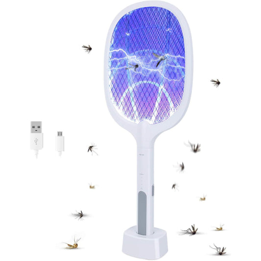 Şarjlı UV Masa Üstü Sivrisinek Öldürücü Raket