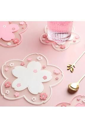 Yanmaz Kaydırmaz Japon Kiraz Çiçeği Altlık