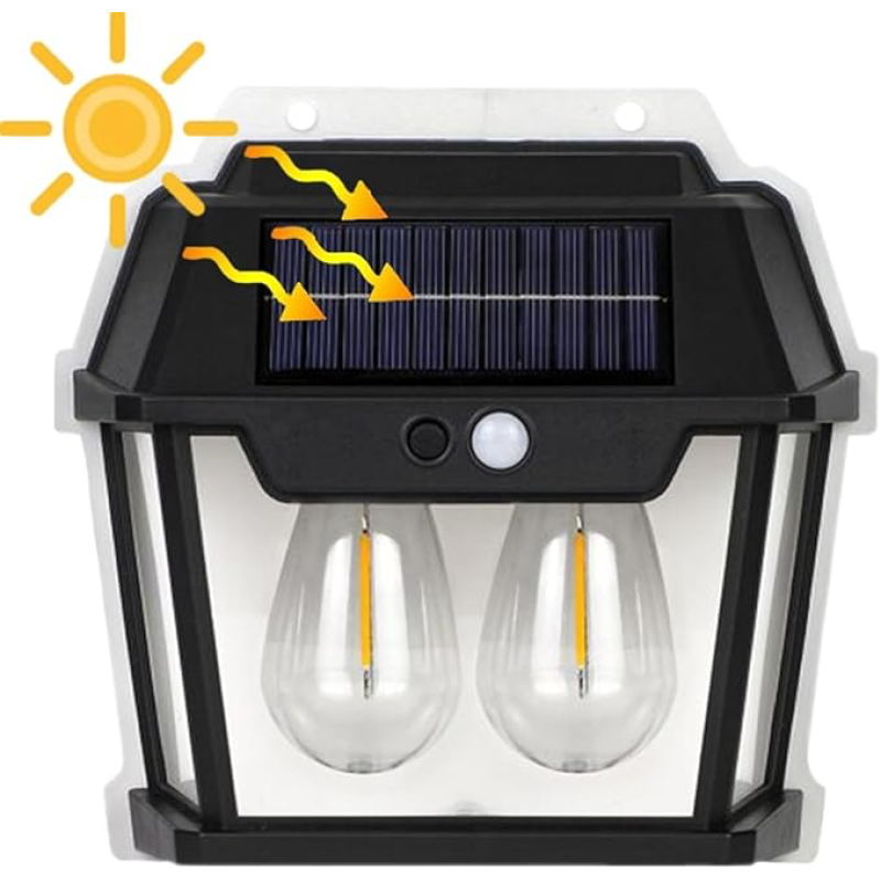 2'Lİ  AMPUL SOLAR BAHÇE LEDİ