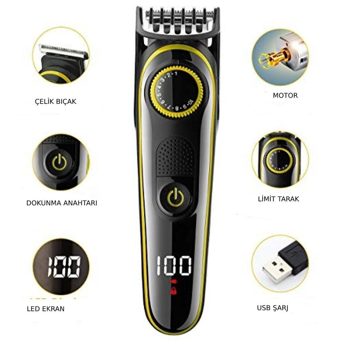 5 'li Tıraş Makinesi