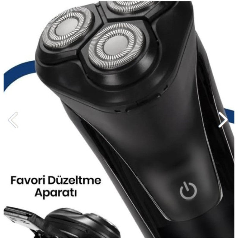3 Başlıklı Tıraş Makinesi