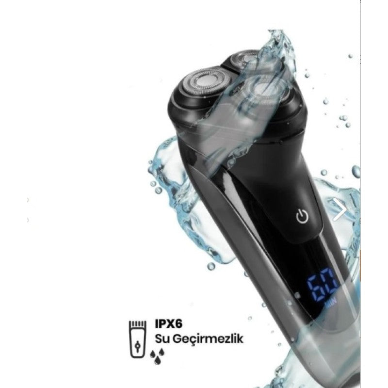 3 Başlıklı Tıraş Makinesi