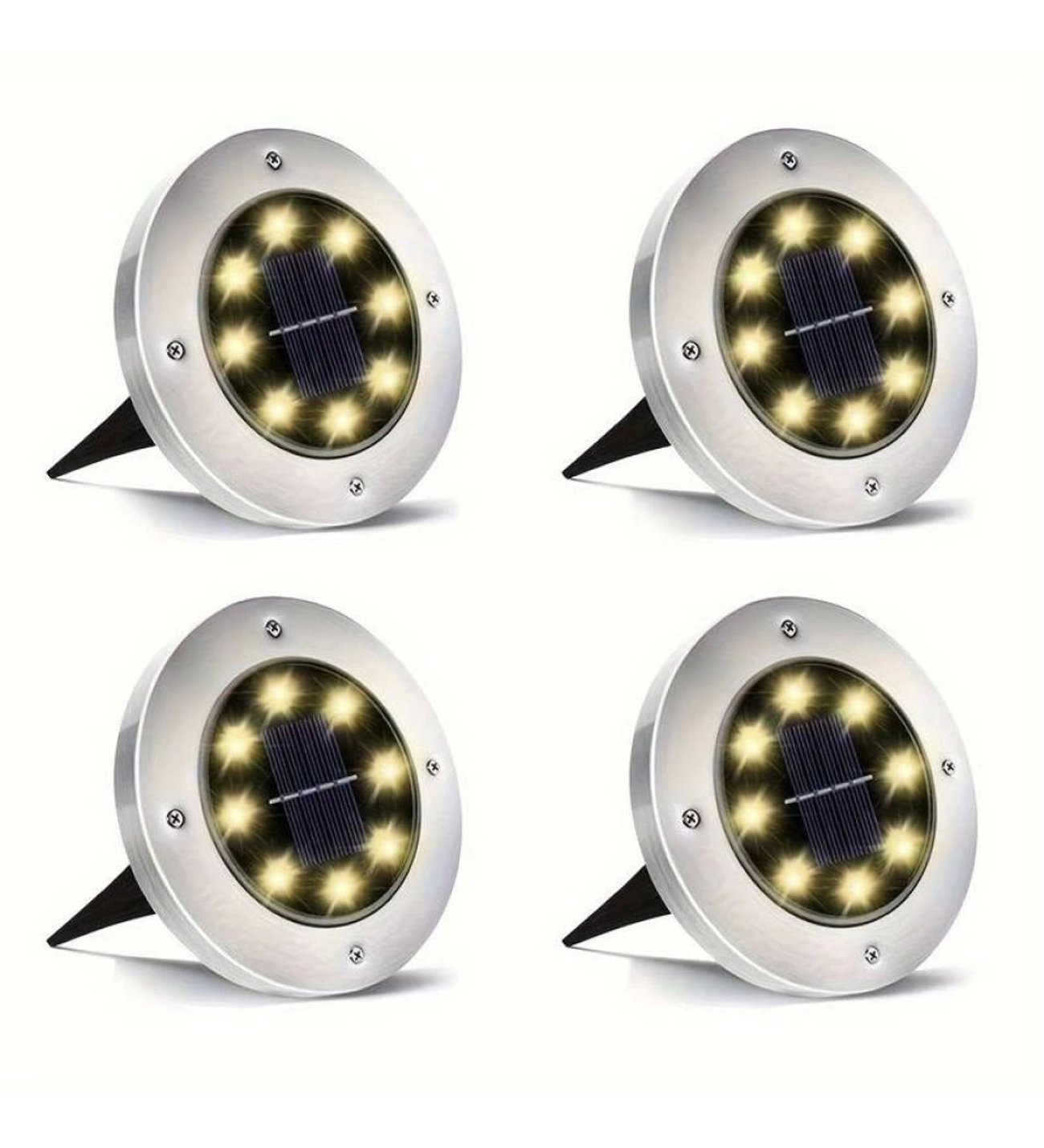 4 Adet Bahçe Aydınlatma Seti