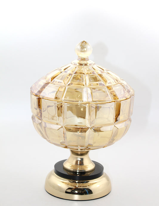 Kapaklı Cam Şekerlik Model 2