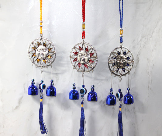 Metal Nazar Boncuğu Çan Model 13