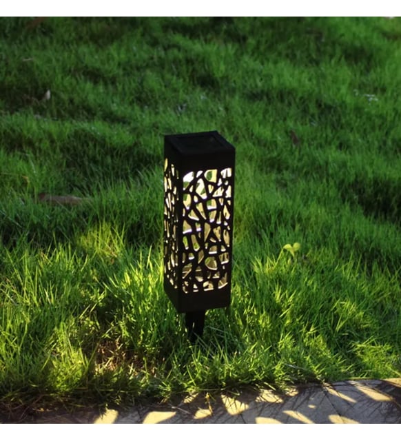 Dekoratif Solar Güneş Enerjili Bahçe Aydınlatması Yürüyüş Yolu Seti (6 Adet)