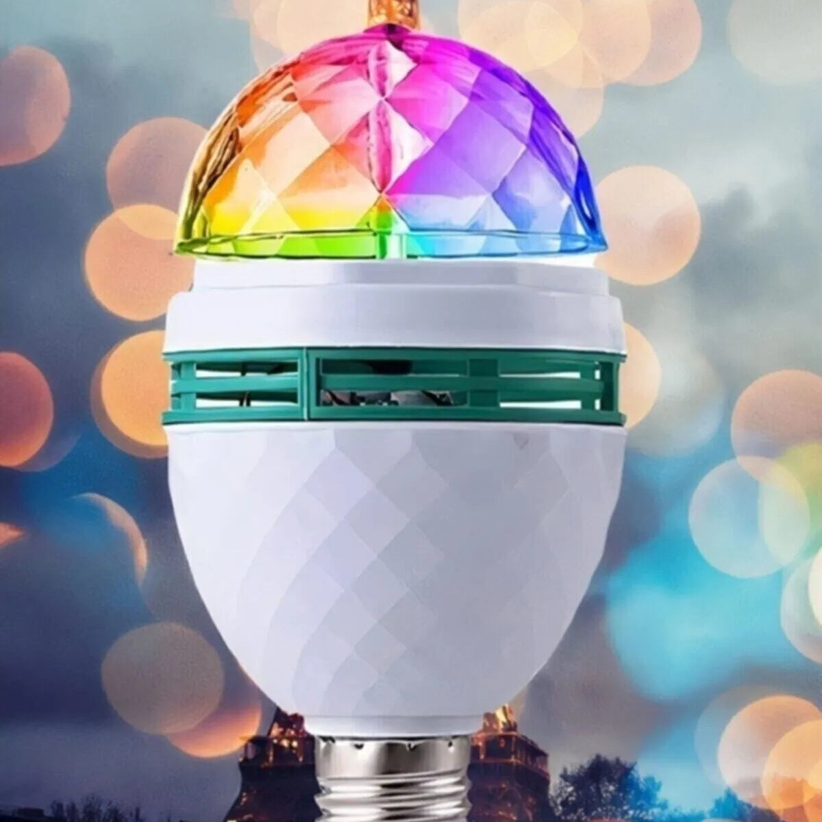 Dönen RGB Disko Ampul