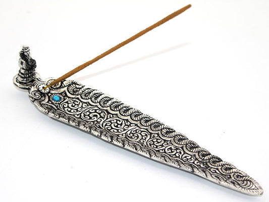 Metal Kayık Ganeşa Tütsülük Model 3