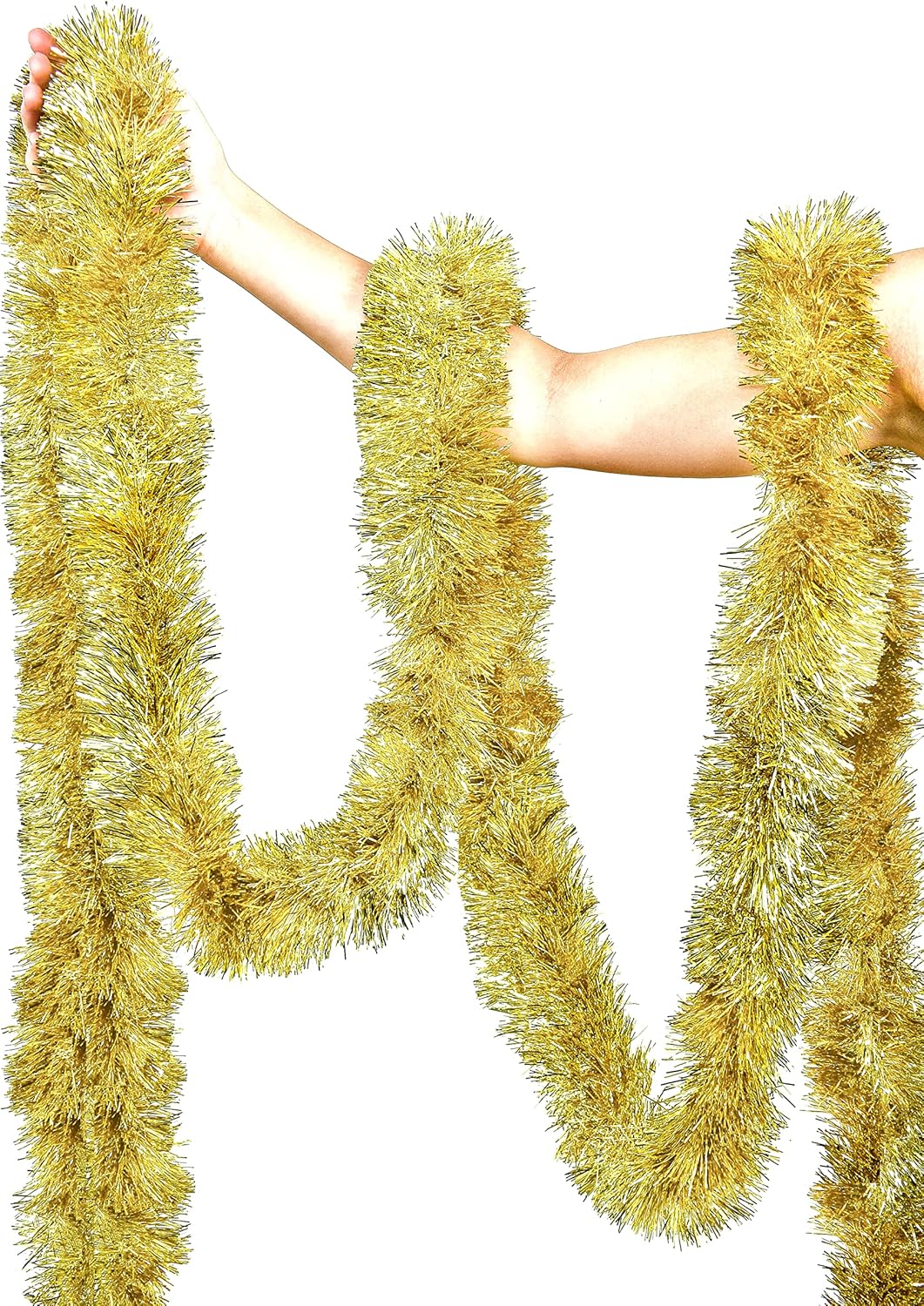 Kalın Simli Parti Süsü 2 Metre Altın