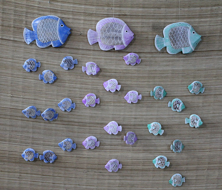 Balıklı Asmalı Rüzgar Çanı