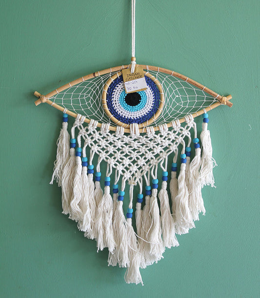 Rüya Kapanı Dream Catcher Göz Tasarımı Model 2