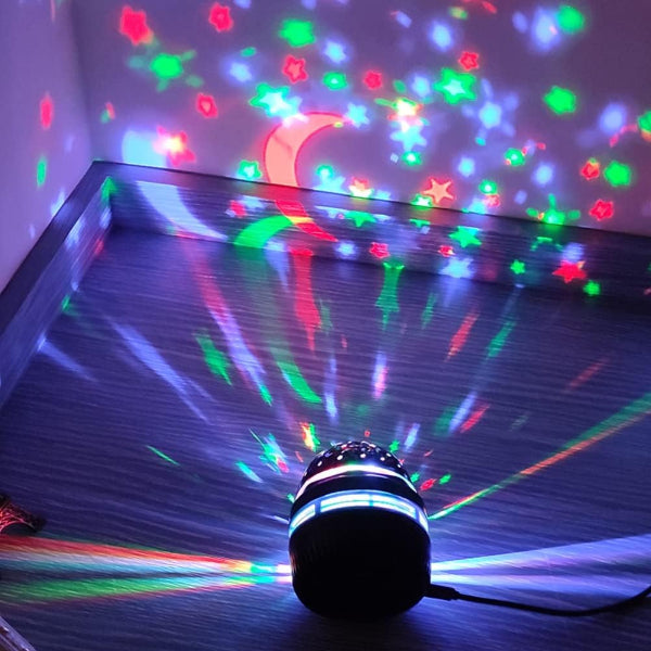 Mini Yıldızlı Projektör Gece Lambası