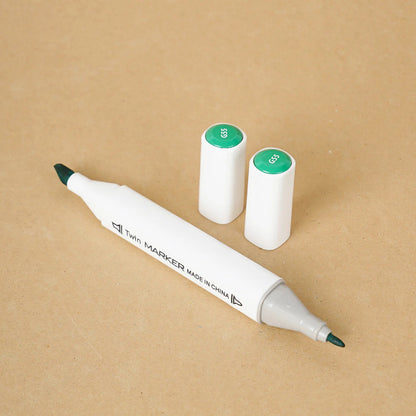 12 Parça Çift Taraflı Marker Boya Kalemi