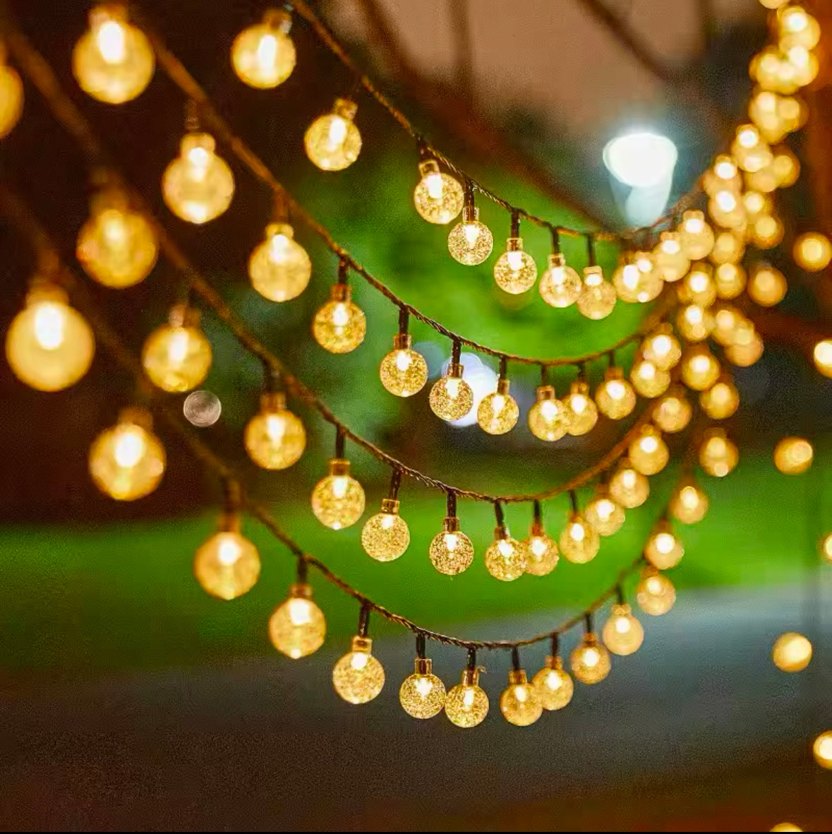 7 Metre Sarı Opak Solar Top LED Işık