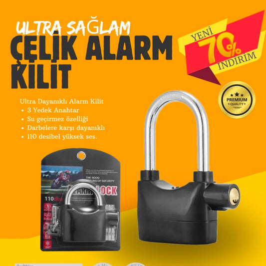 Alarmlı Asma Kilit