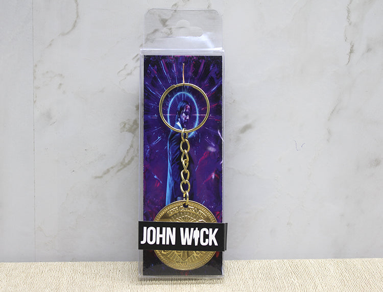 Metal John Wick Anahtarlık