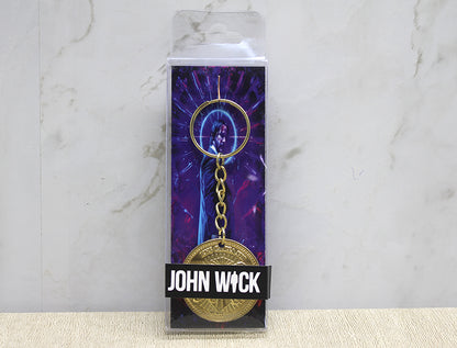 Metal John Wick Anahtarlık