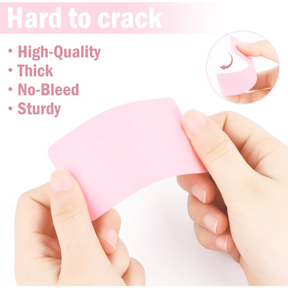 Boş Kelime Kartları 5x8 cm - 50 Adet Oval Kenarlı | Tabu &amp; Not Kartları - Beyaz