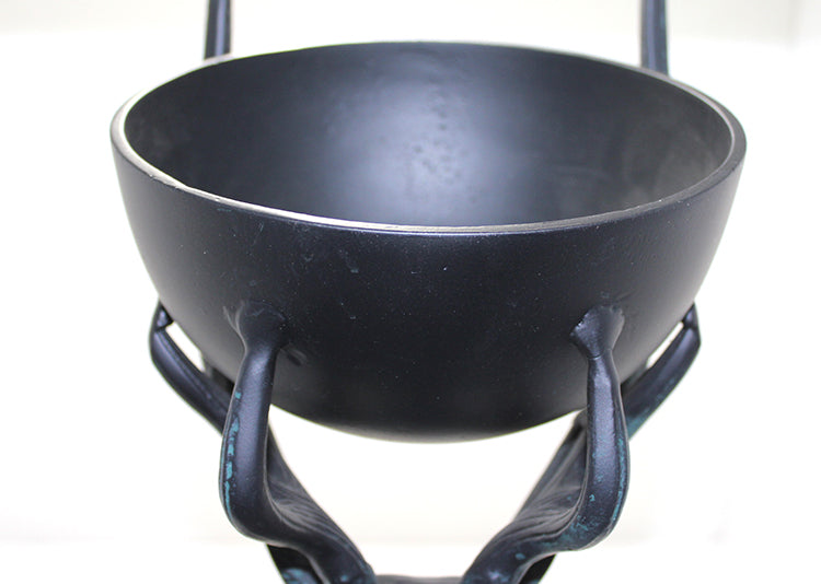 Metal Geyikli Kase 75 Cm