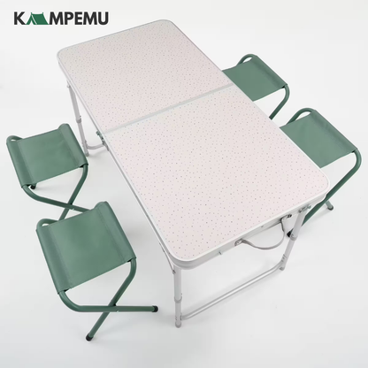 ALUMİNYUM MASA TABURE SETİ