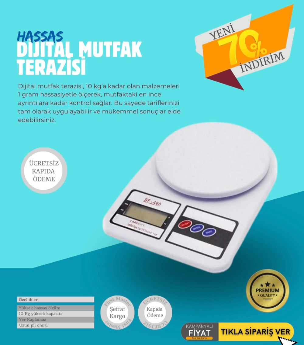Dijital Mutfak Terazisi